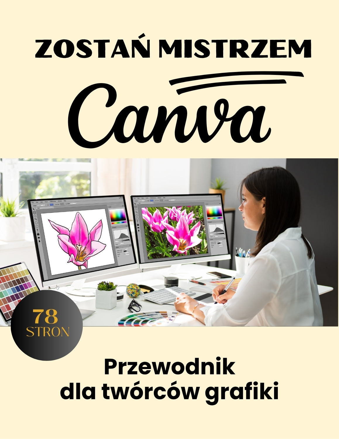 okładka ebooka canva