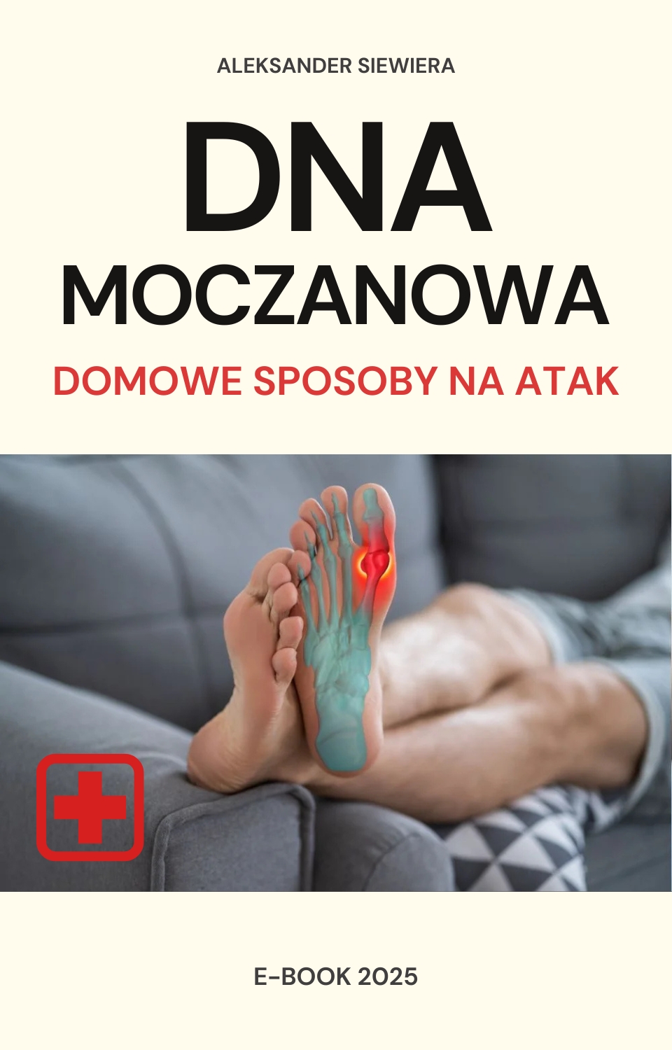 Atak dny moczanowej - domowe sposoby, okładka e-booka