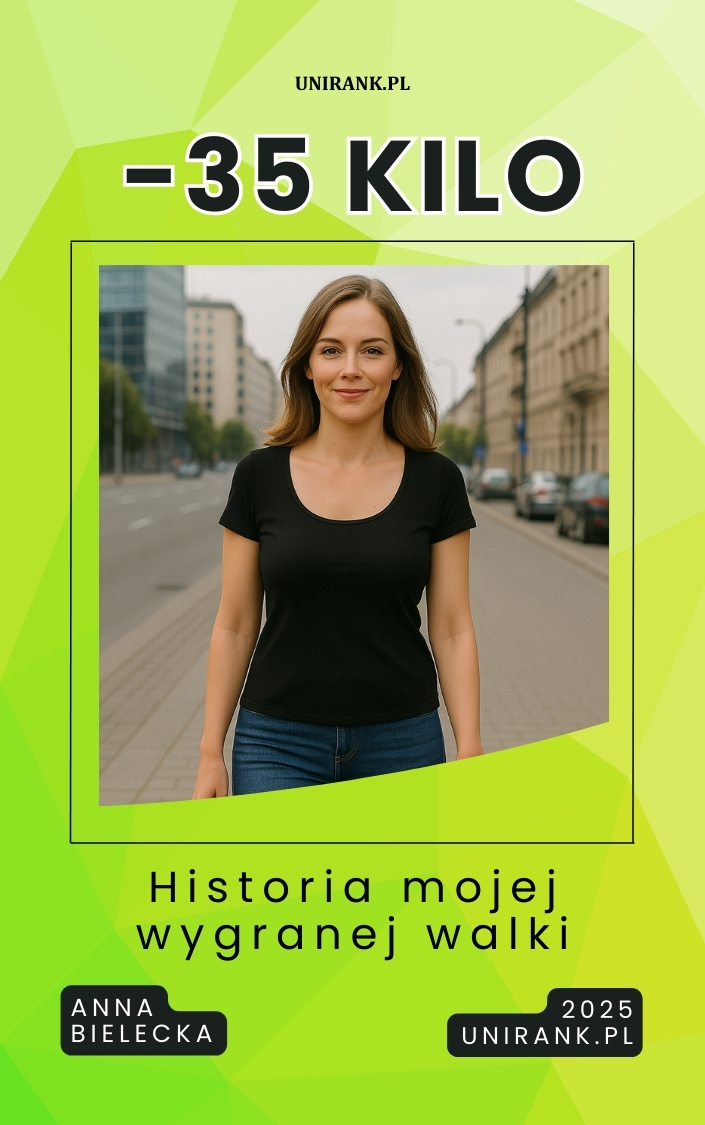 okładka e-booka z kobietą w mieście